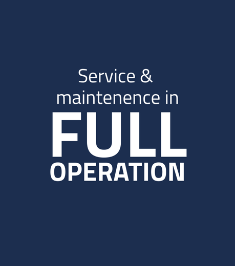 tekstbox service and maintanence in full operation