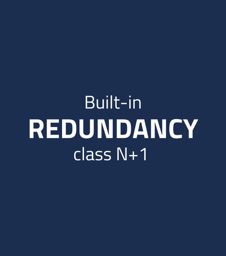 Build-in redundancy